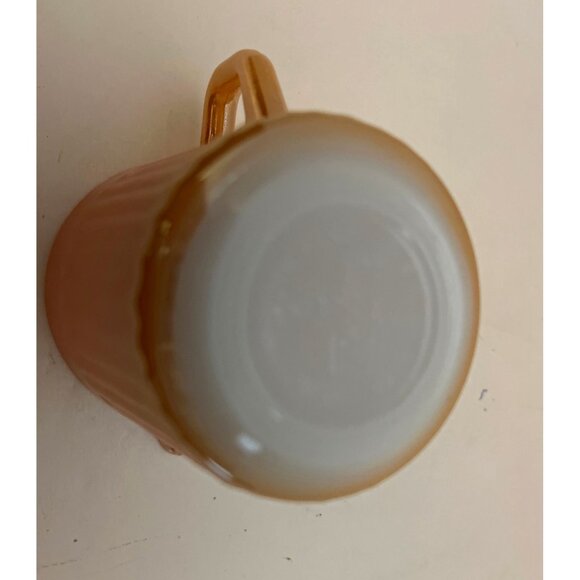 Fire King Peach Luster Creamer or Sauce Pitcher 4” - Picture 7 of 7
